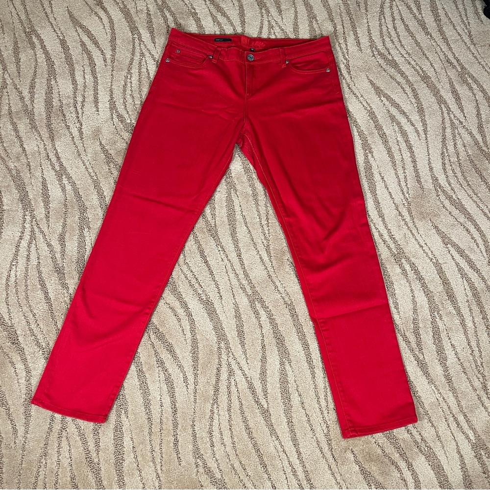 Red Denim Jeans